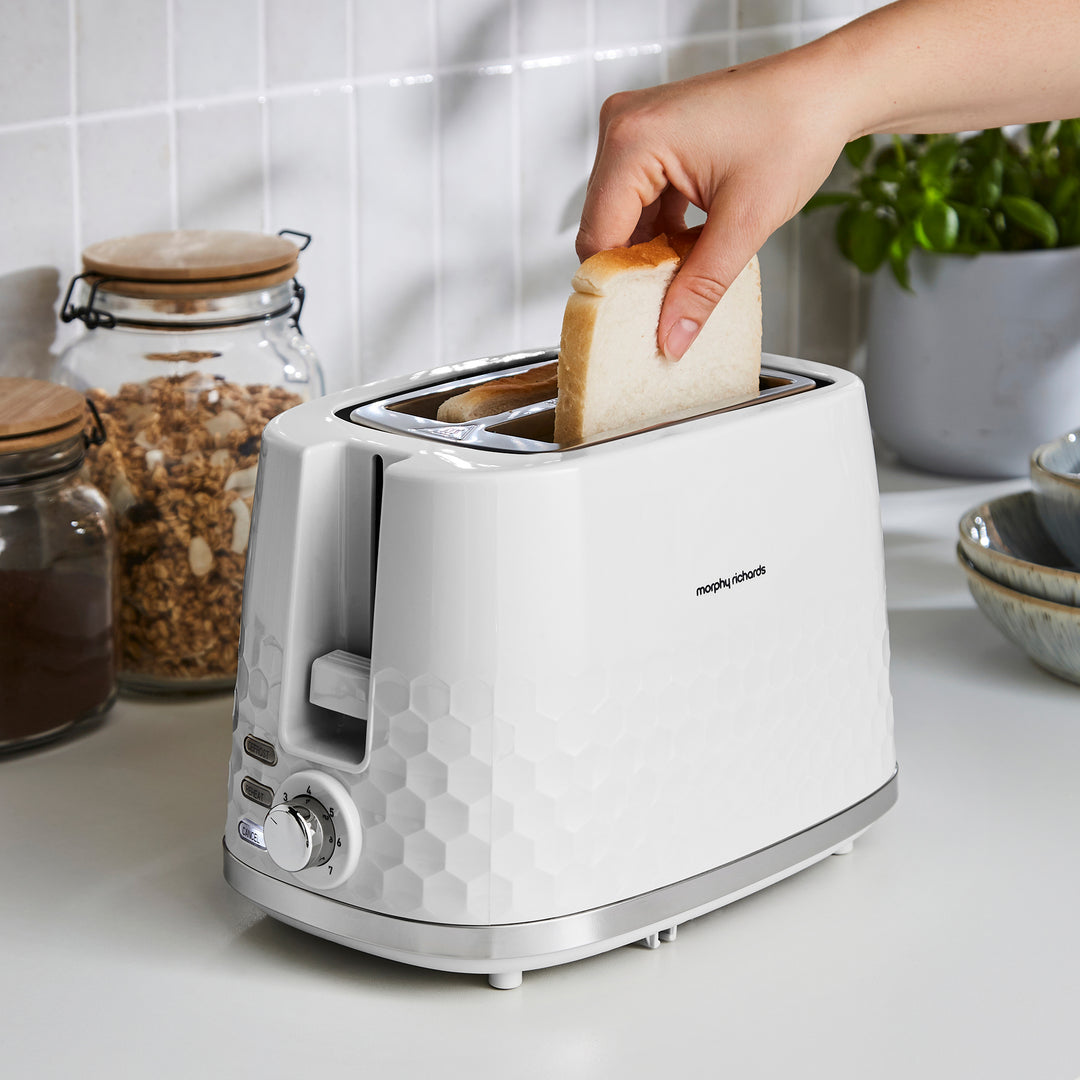 Hive 2-Slice Toaster White