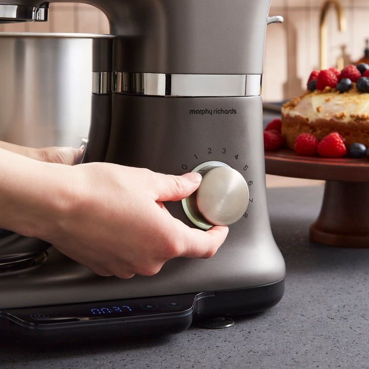 5.5L Grey Stand Mixer