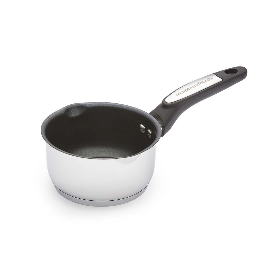 5 Piece Pouring Spout Stainless Steel Pan Set