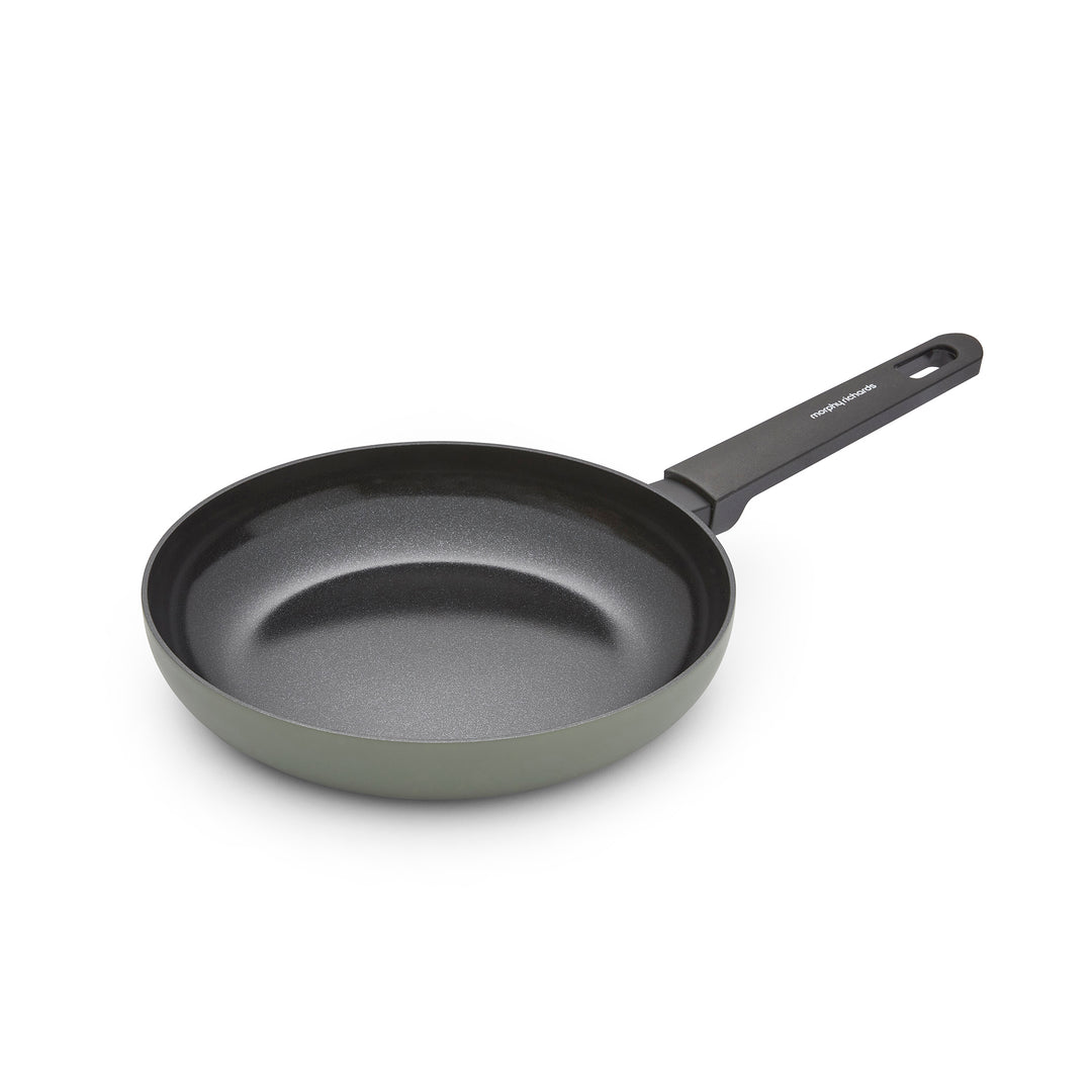 5 Piece Recycled Aluminium Saucepan Set - Green