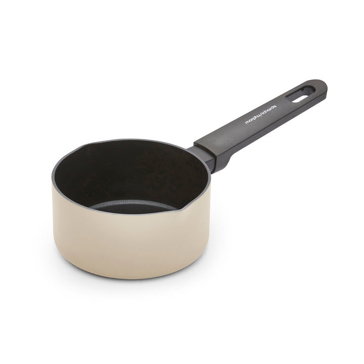 5 Piece Recycled Aluminium Saucepan Set - Cream