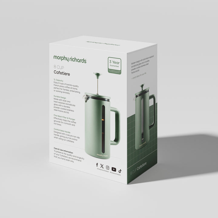 8-Cup Cafetiere - Olivine