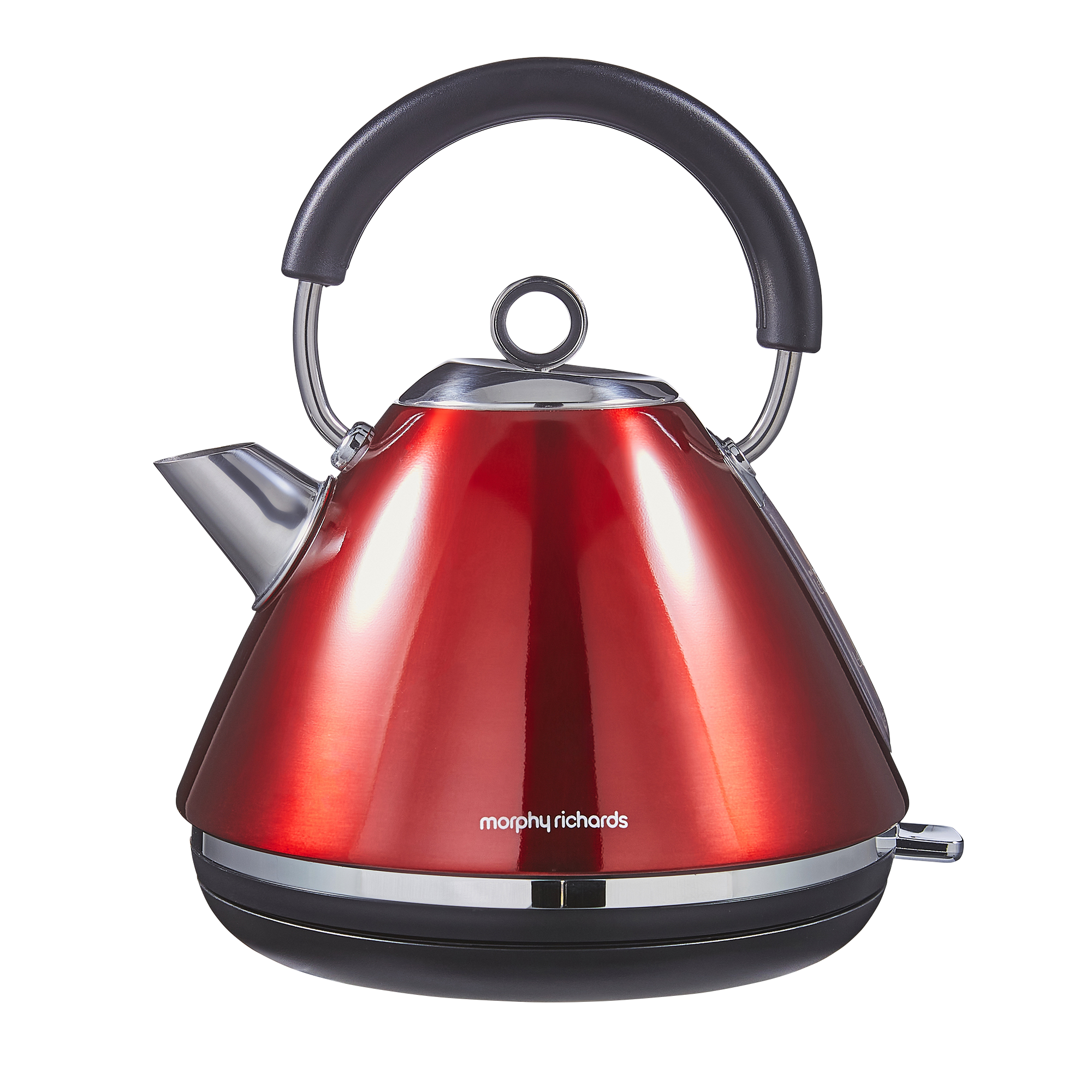 Accents 1.5L Pyramid Kettle - Red – Morphy Richards UK