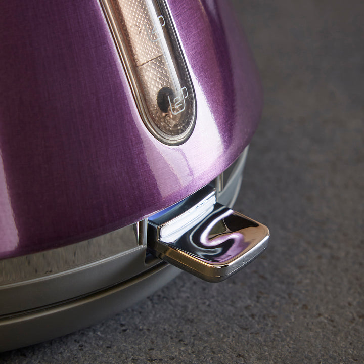 Accents Purple Kettle and Toaster Set