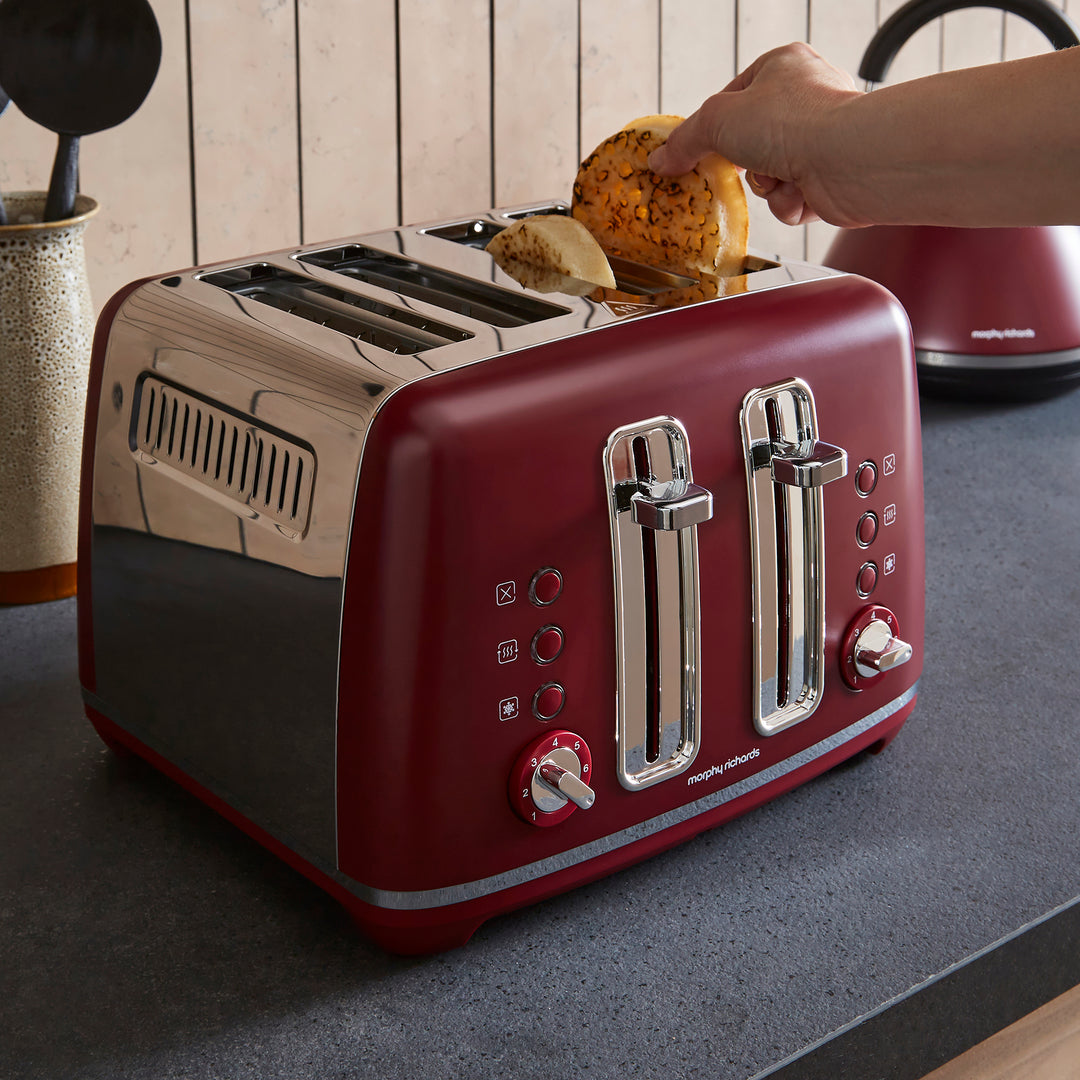 Limited Edition Accents 4-Slice Toaster - Rhubarb