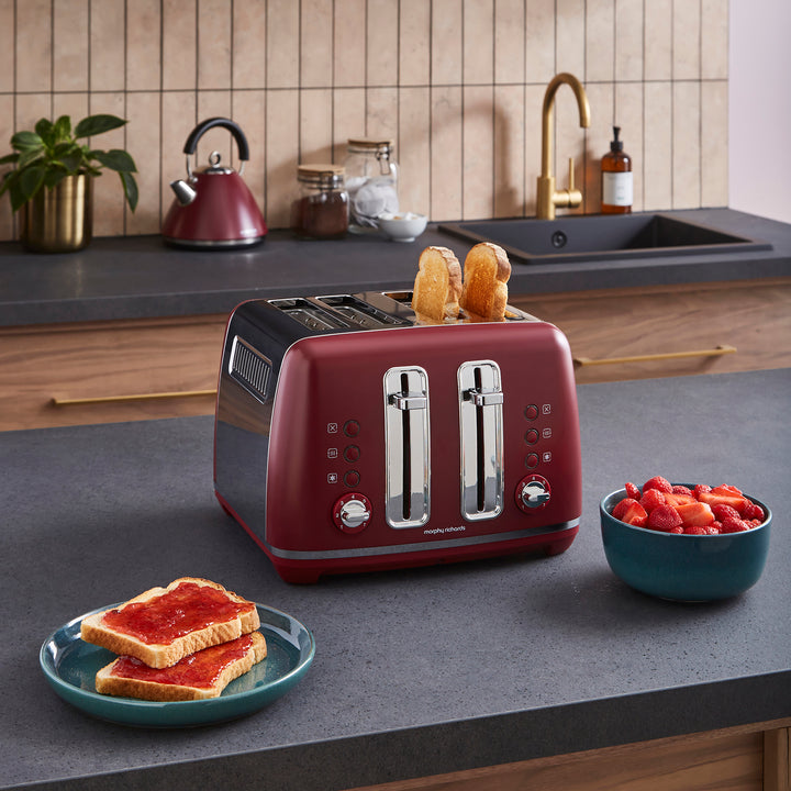 Limited Edition Accents 4-Slice Toaster - Rhubarb