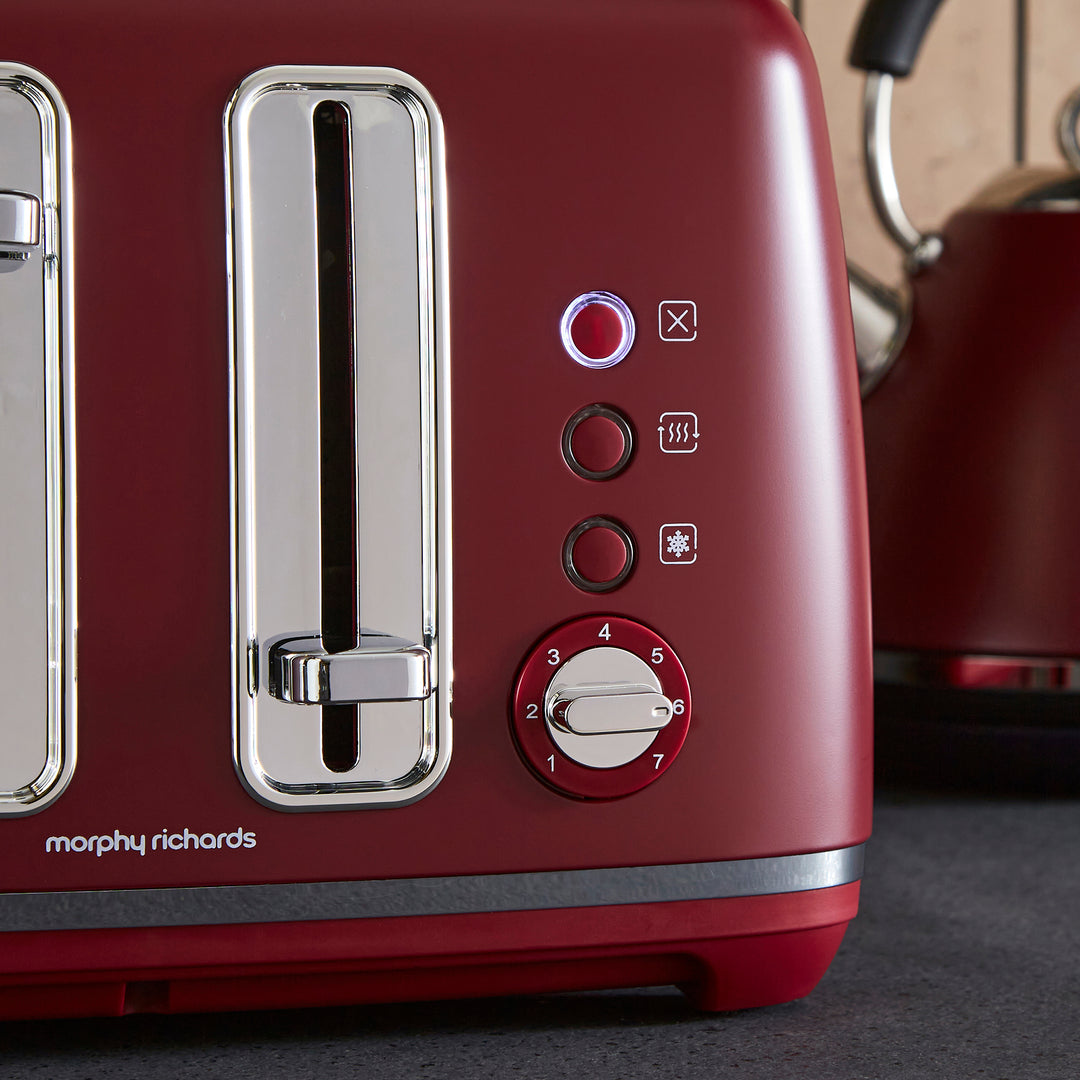 Limited Edition Accents 4-Slice Toaster - Rhubarb
