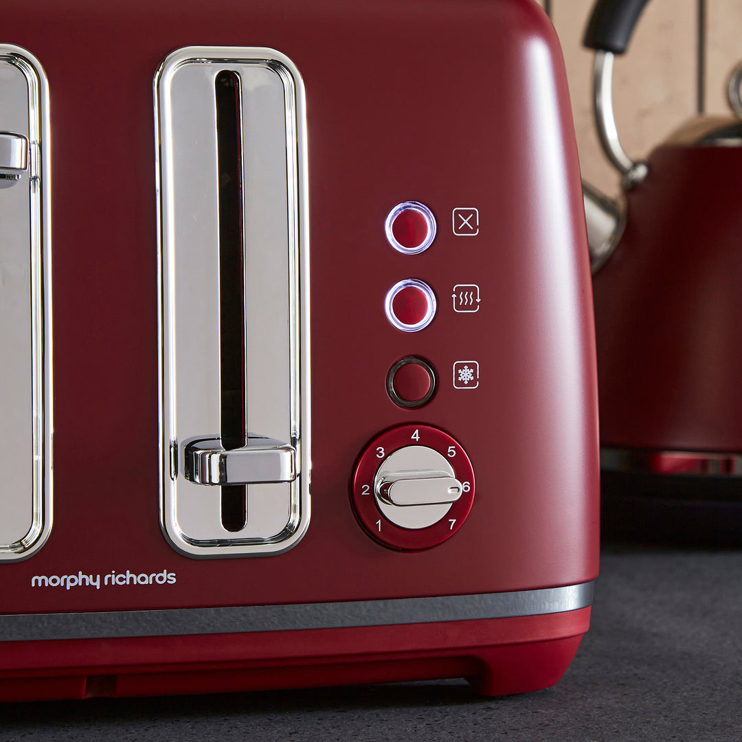 Limited Edition Accents 4-Slice Toaster - Rhubarb