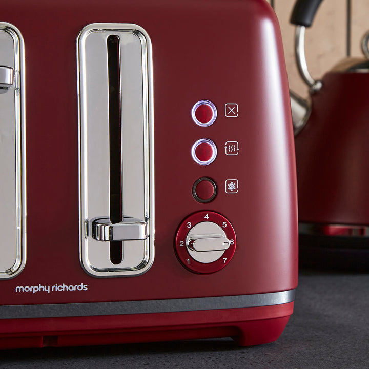 Limited Edition Accents 4-Slice Toaster - Rhubarb