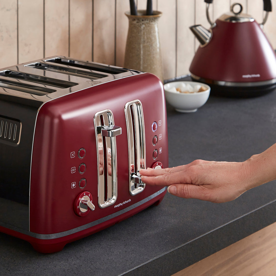 Limited Edition Accents 4-Slice Toaster - Rhubarb
