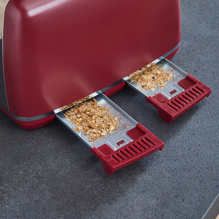 Limited Edition Accents 4-Slice Toaster - Rhubarb