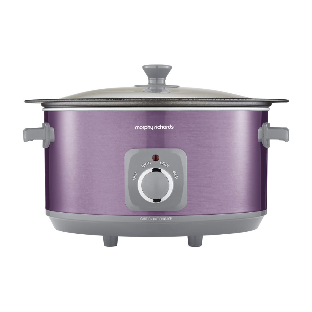 Accents Sear & Stew 6.5L Slow Cooker - Purple
