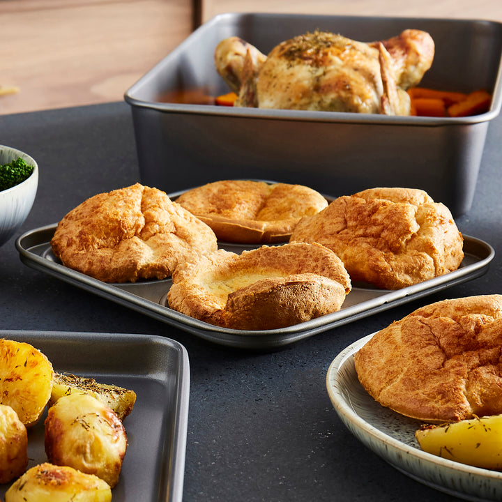 4 Cup Yorkshire Pudding Tray Set