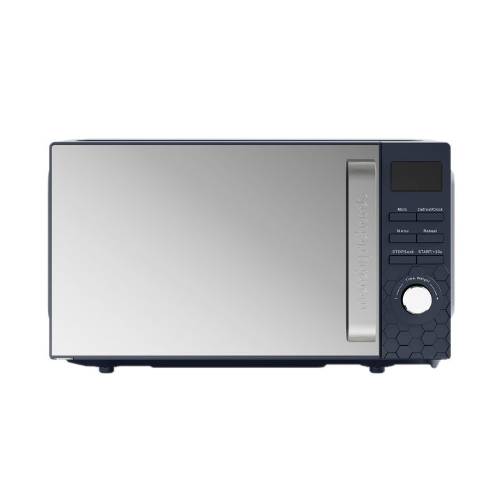 Cassini 20L 800W Blue Digital Microwave - Outer Space