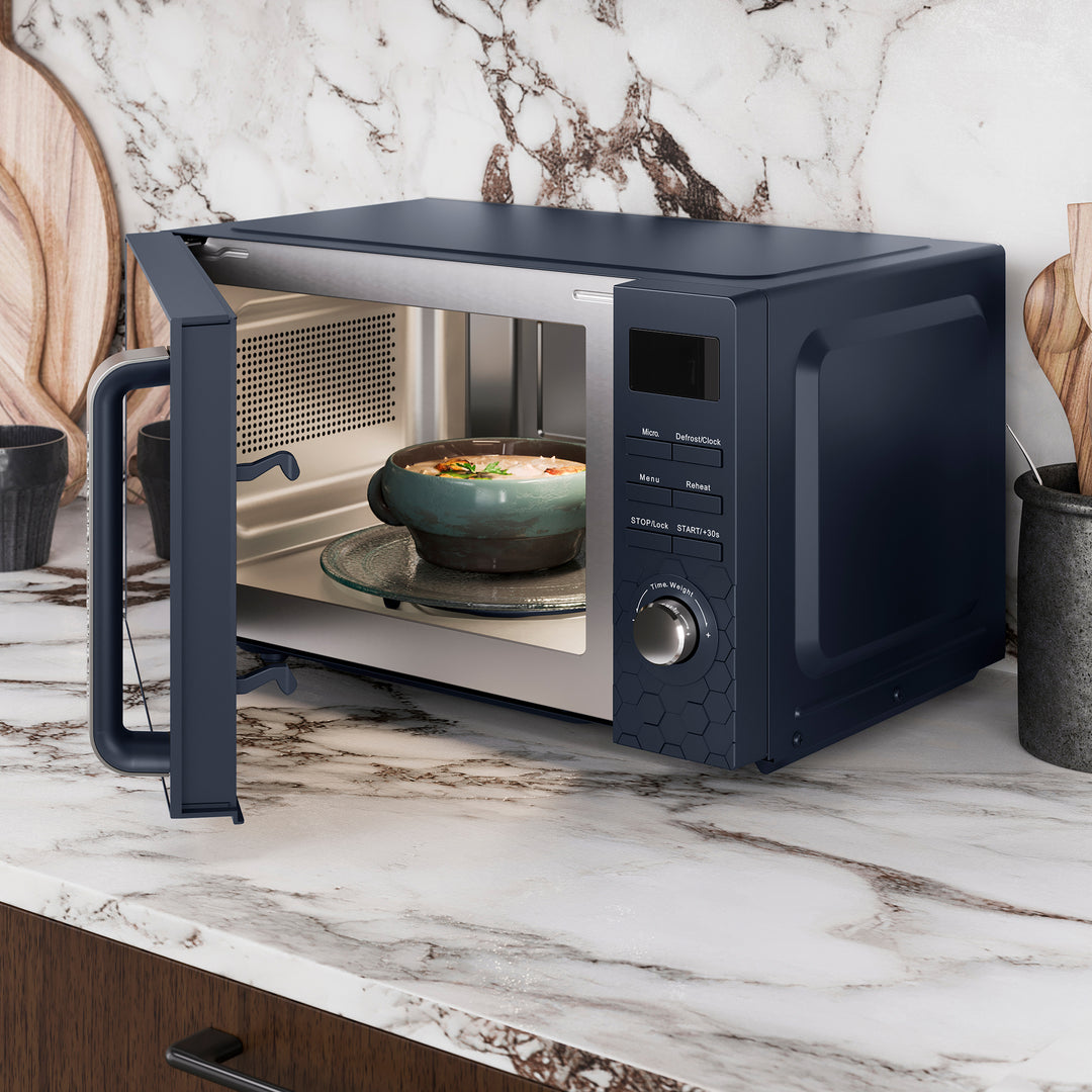 Cassini Blue Microwave, Kettle, Toaster and Toaster Set - Outer Space