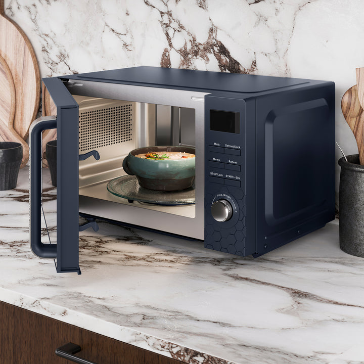 Cassini Blue Microwave, Kettle, Toaster and Toaster Set - Outer Space