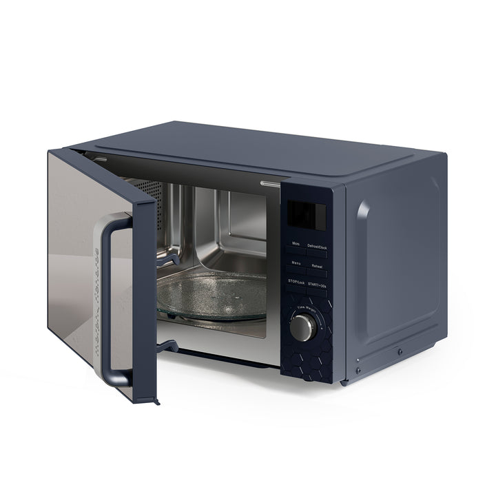 Cassini 20L 800W Blue Digital Microwave - Outer Space