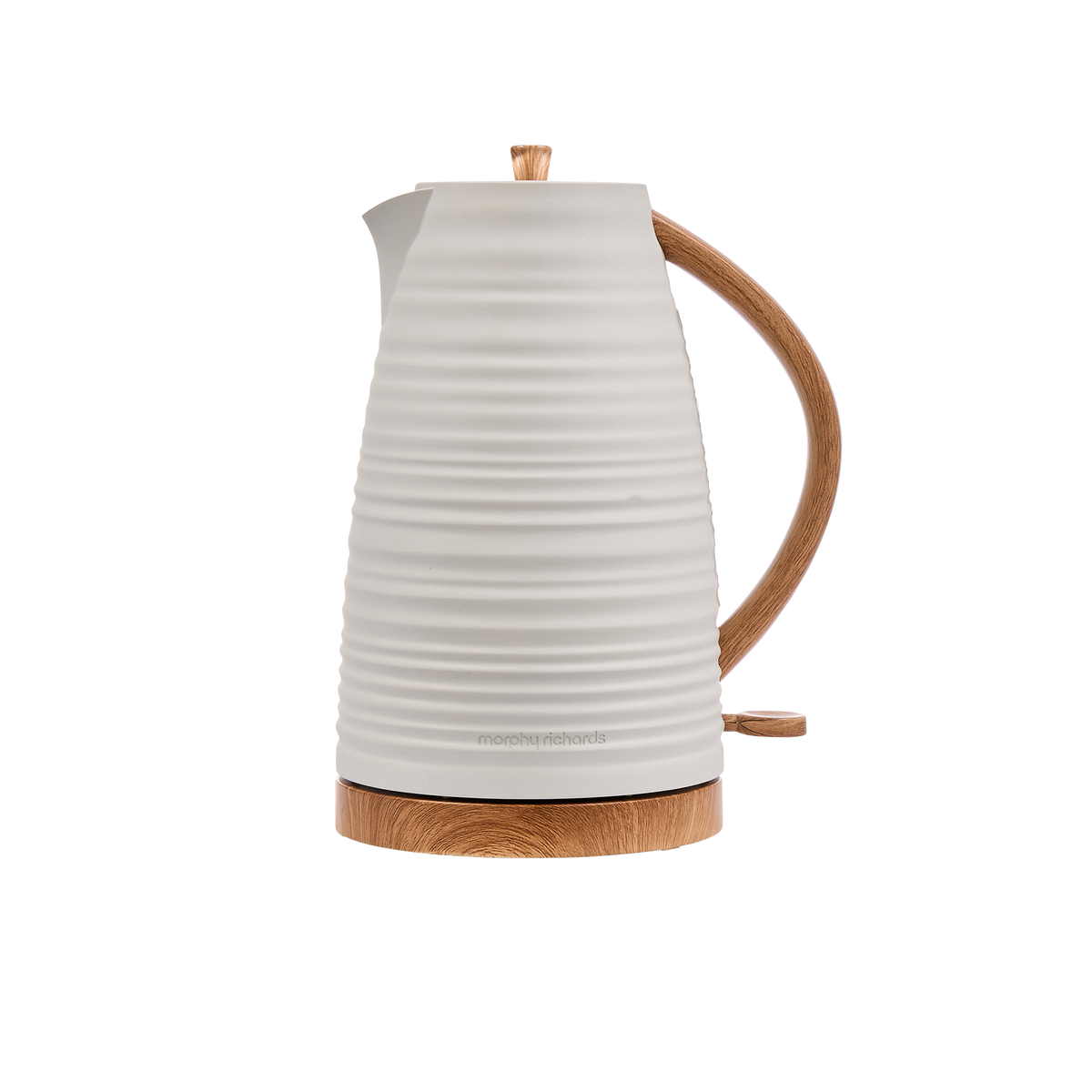 Morphy Richards Clay 1.7L Jug Kettle in White China