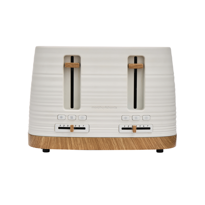 Clay 4 Slice White Toaster - China Clay
