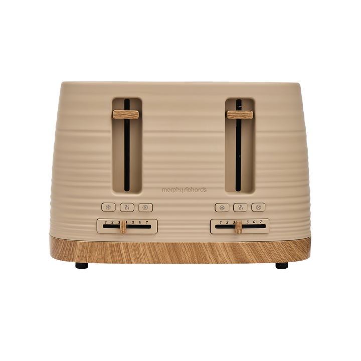Clay 4 Slice Brown Toaster - Felspar