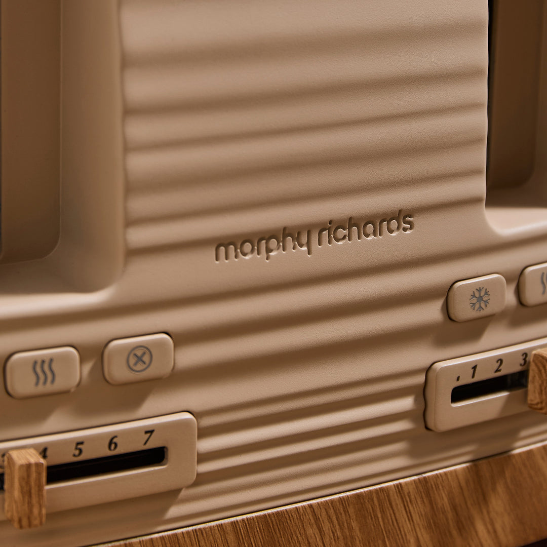 Clay 4 Slice Brown Toaster - Felspar