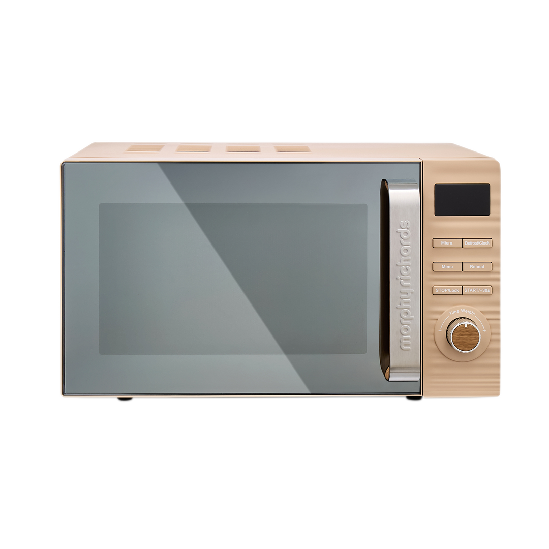 Clay 20L 800W Digital Brown Microwave - Felspar
