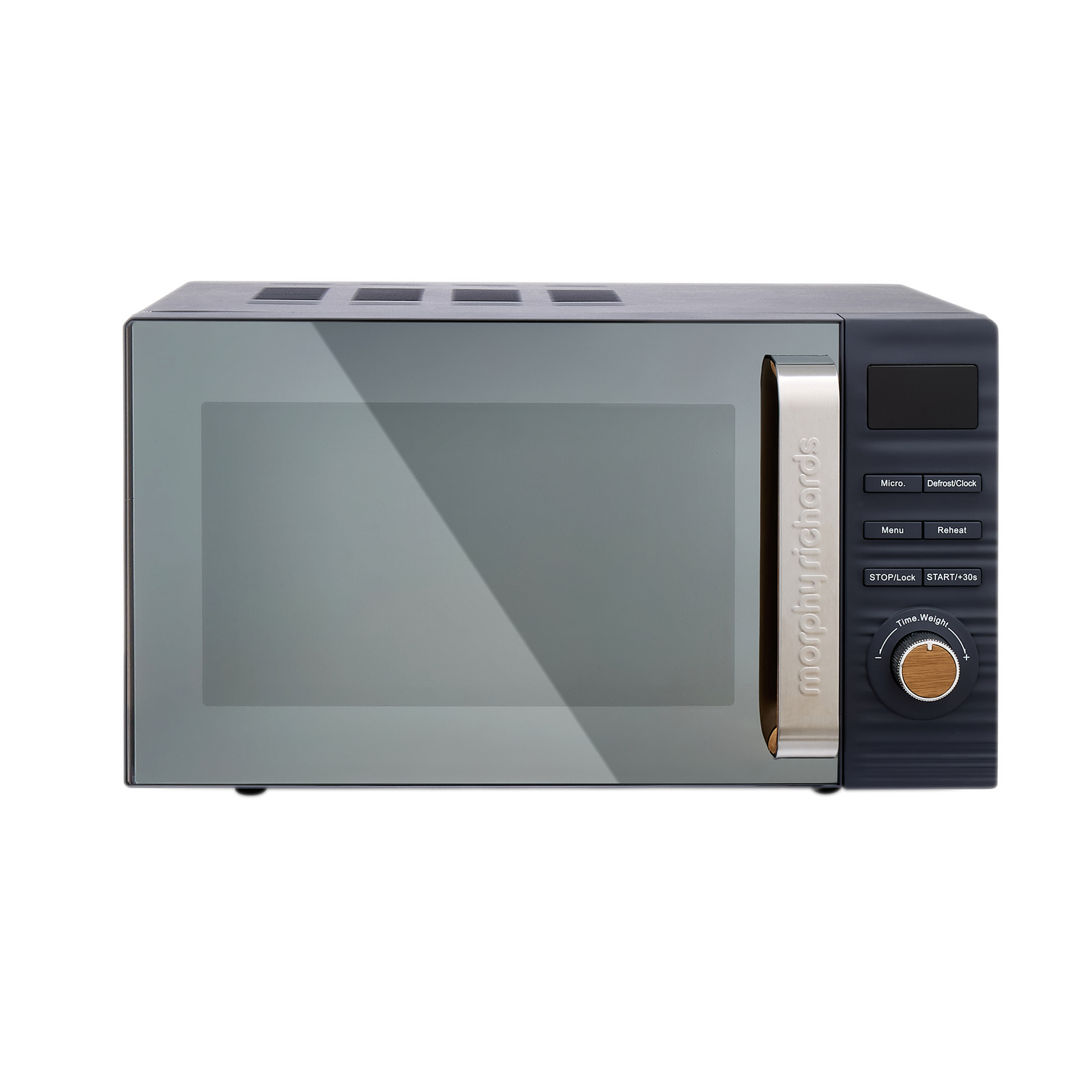 Morphy Richards Clay 20L 800W Microwave in Grey Flint