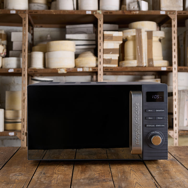 Clay 20L 800W Grey Digital Microwave - Flint
