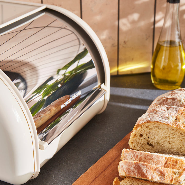 Equip Compact Roll Front Cream Bread Bin