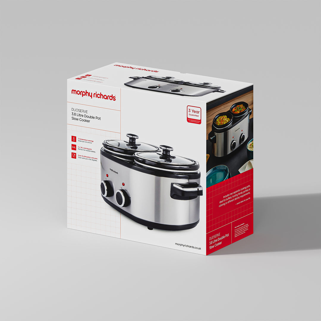 Double Pot Slow Cooker