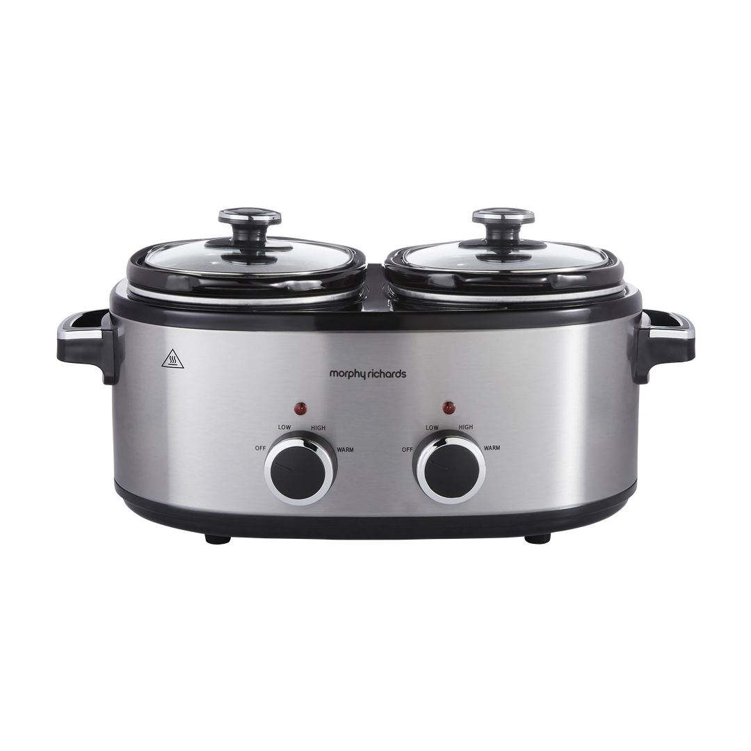 3.8L DuoServe Double Pot Slow Cooker