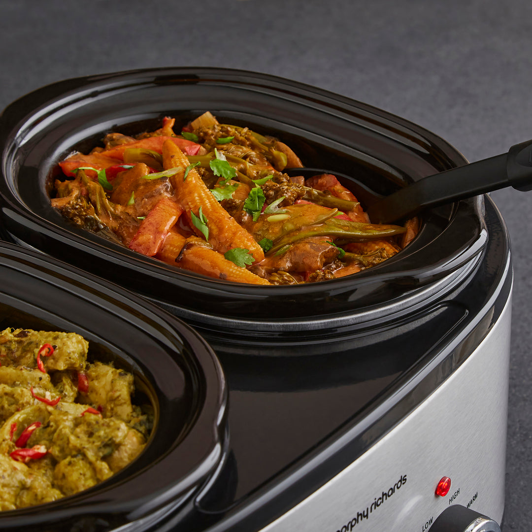 3.8L DuoServe Double Pot Slow Cooker