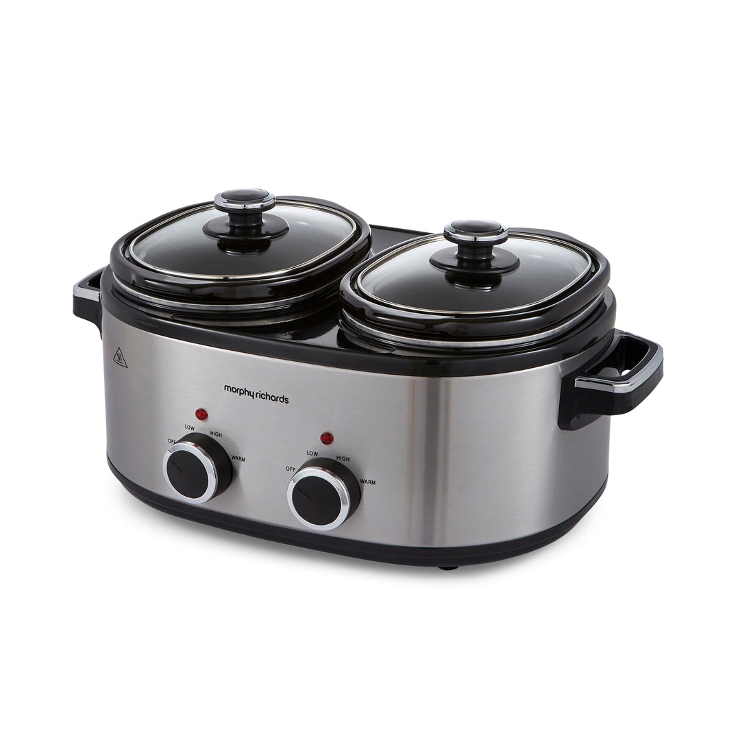 3.8L DuoServe Double Pot Slow Cooker
