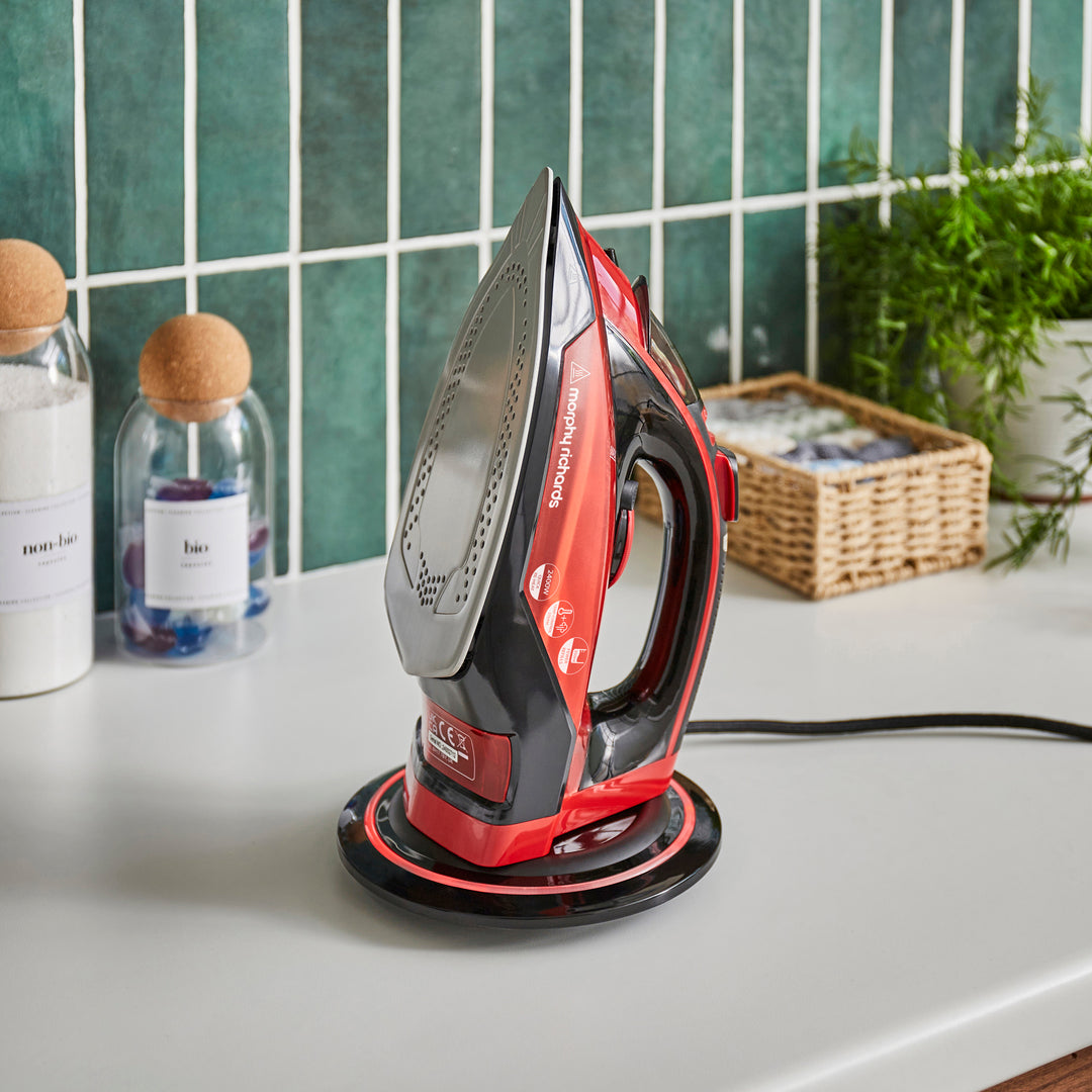 EasyCharge 2400W Cordless Iron - Red