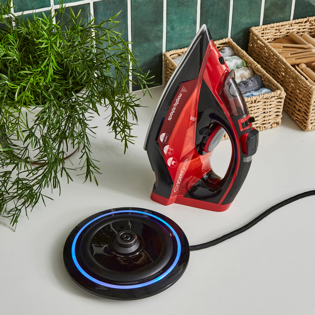 EasyCharge 2400W Cordless Iron - Red