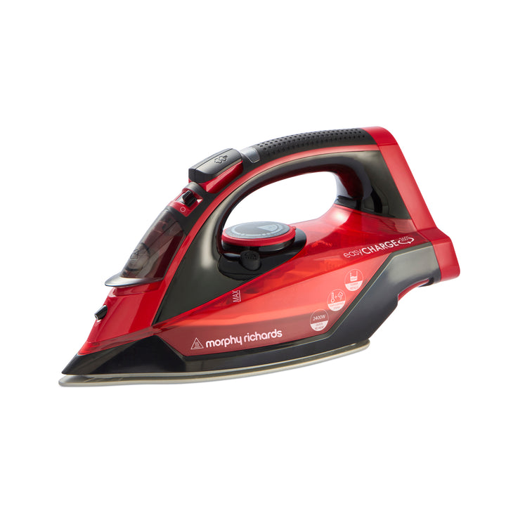 EasyCharge 2400W Cordless Iron - Red