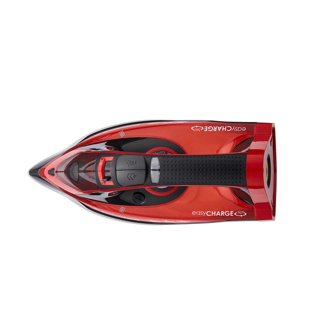 EasyCharge 2400W Cordless Iron - Red