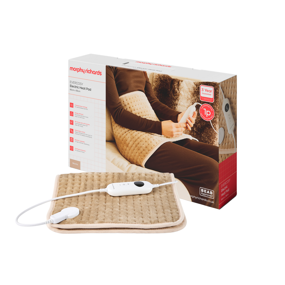 electric heat pad in box pacakging
