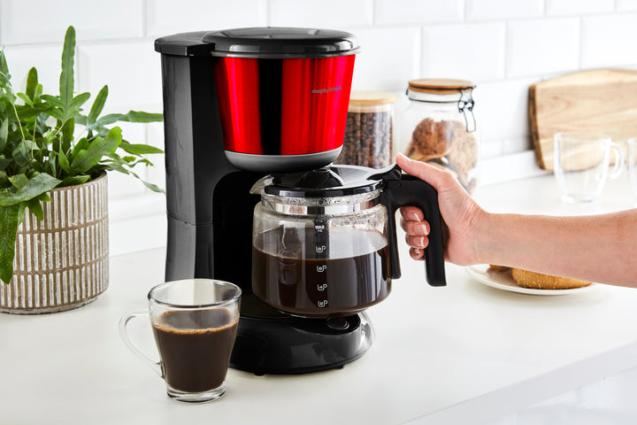 Equip Filter Coffee Machine - Red
