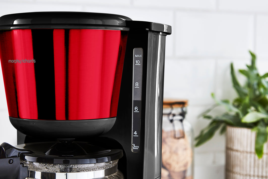 Equip Filter Coffee Machine - Red