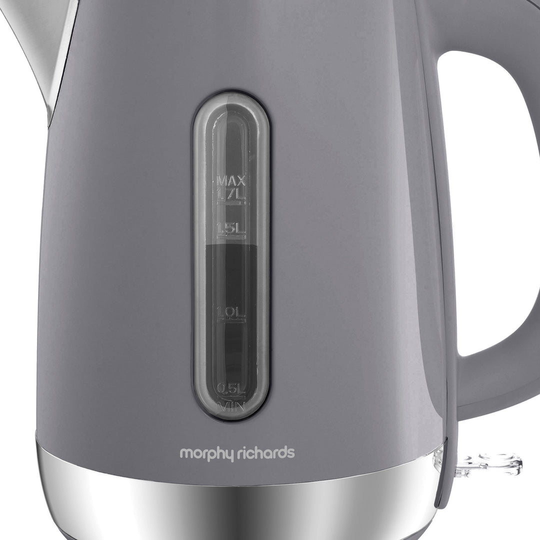 Equip Grey Kettle and Toaster Set