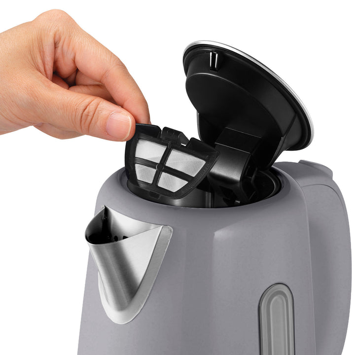 Equip Grey Kettle and Toaster Set