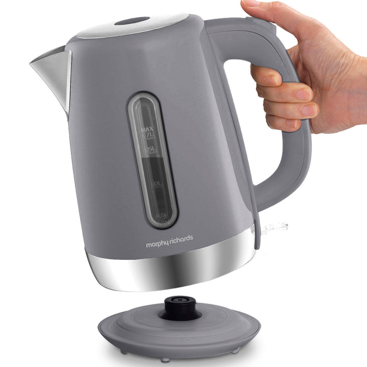 Equip Grey Kettle and Toaster Set