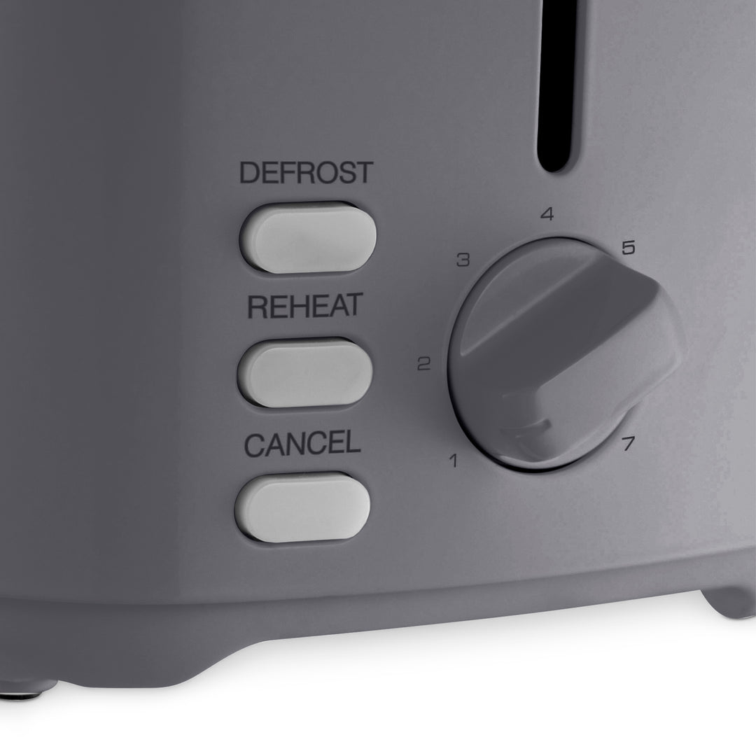 Equip 2-Slice Toaster - Grey