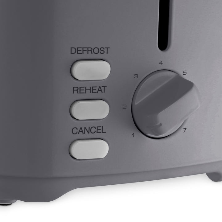 Equip 2-Slice Toaster - Grey