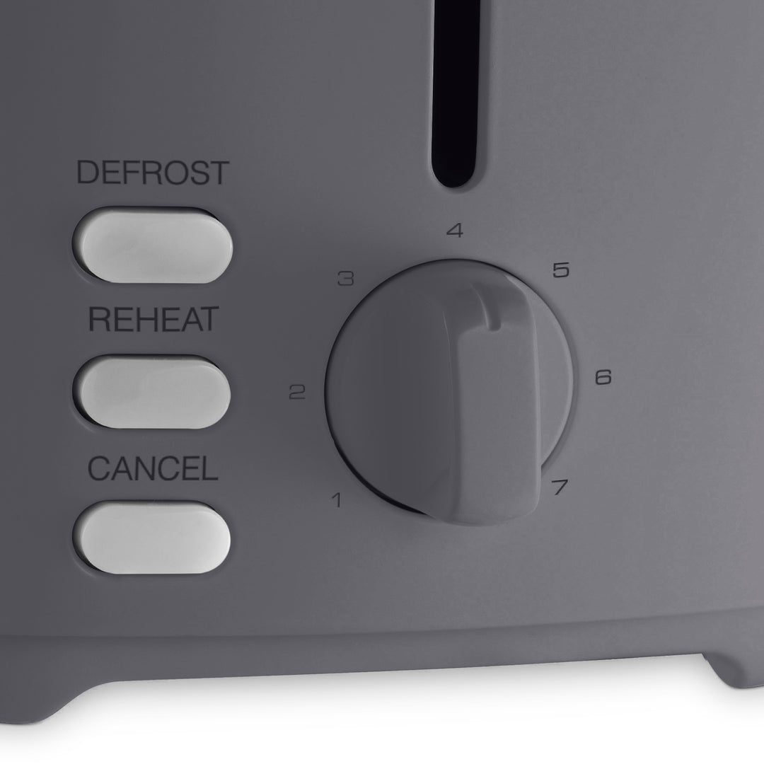 Equip 2-Slice Toaster - Grey