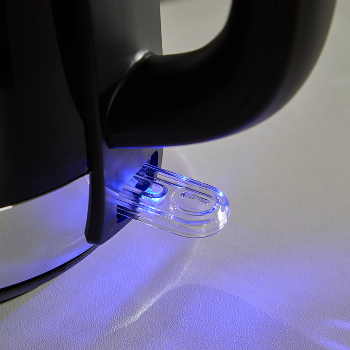 Equip Black Kettle and Toaster Set