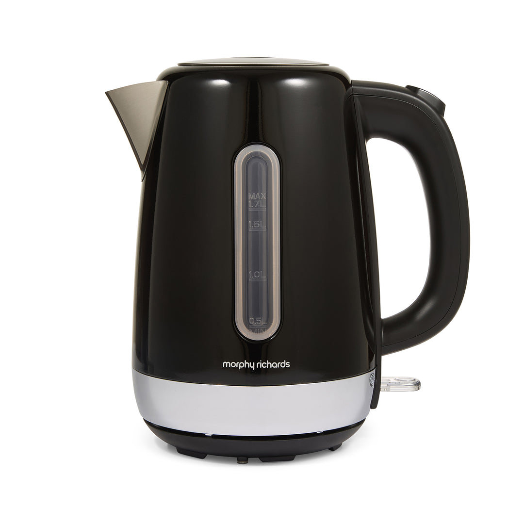 Equip Black Kettle, Toaster & Filter Coffee Machine Set