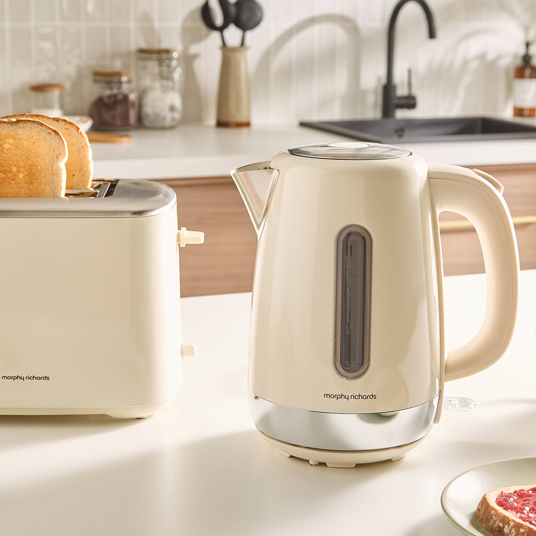 Equip Cream Kettle and Toaster Set – Morphy Richards-UK