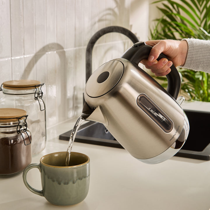 Equip Silver Kettle, Toaster & Filter Coffee Machine Set